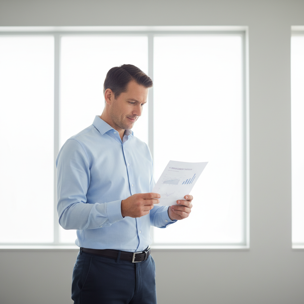 Gestão com IA: Mais Tempo e Lucro Empreendedor usando smartphone para iniciar automação com inteligência artificial